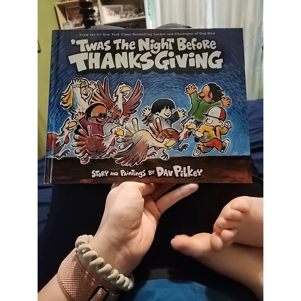 'Twas the Night Before Thanksgiving by Dav Pilkey (1990, Hardcover)